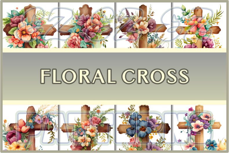 Floral Cross