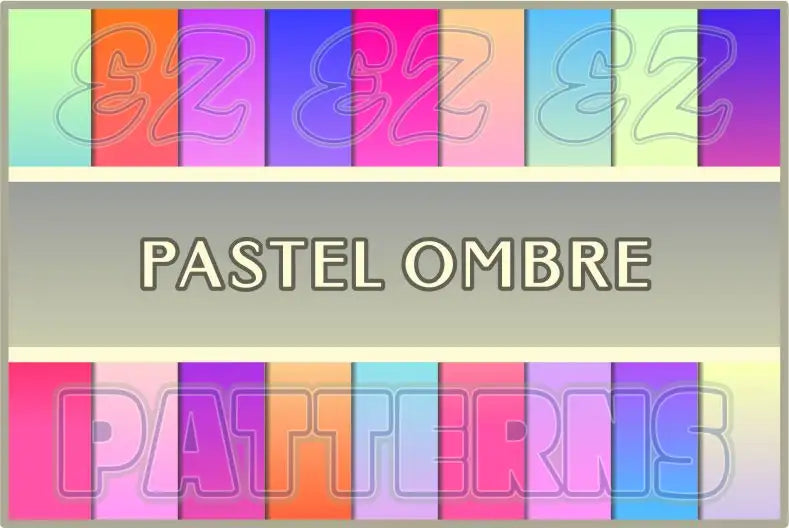 Pastel Ombre