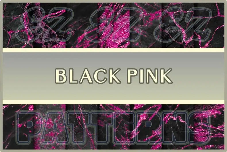 Black & Pink Marble