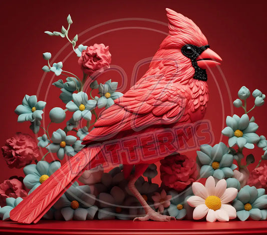 3D Cardinals 020 Printed Pattern Vinyl