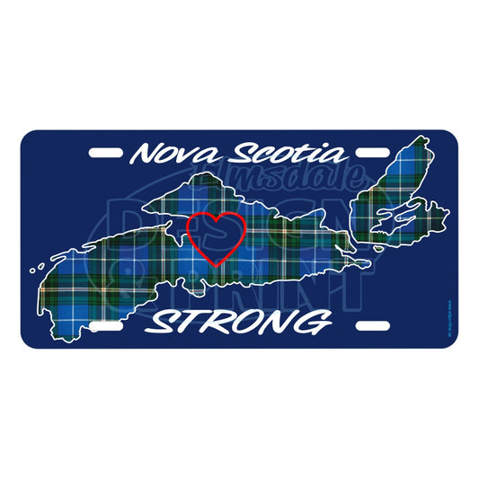 Nova Scotia Strong: License Plates