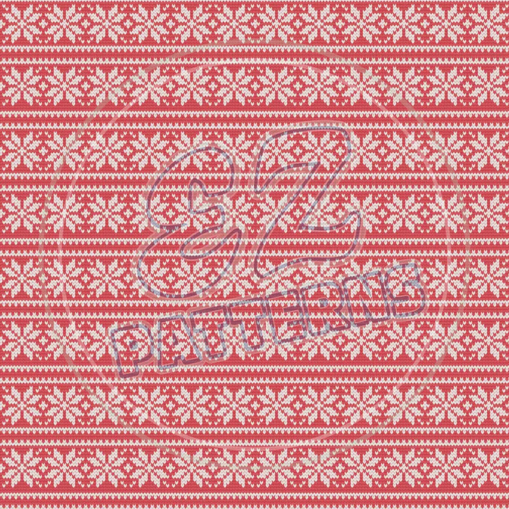 Alpine Knits 007 Printed Pattern Vinyl