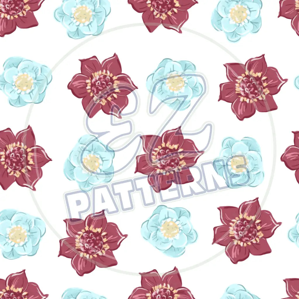 Antique Roses 004 Printed Pattern Vinyl