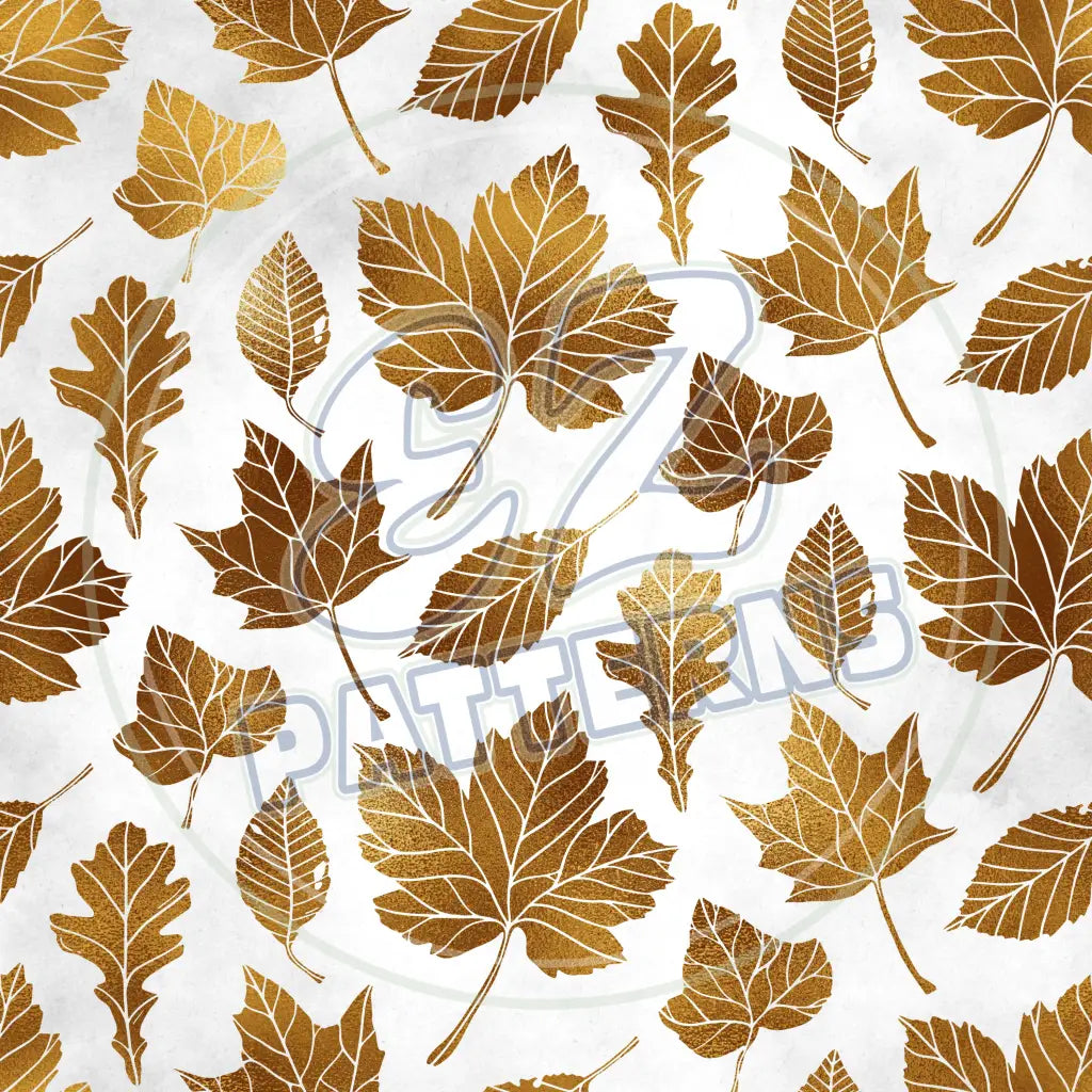 Autumn Gold 001 Printed Pattern Vinyl