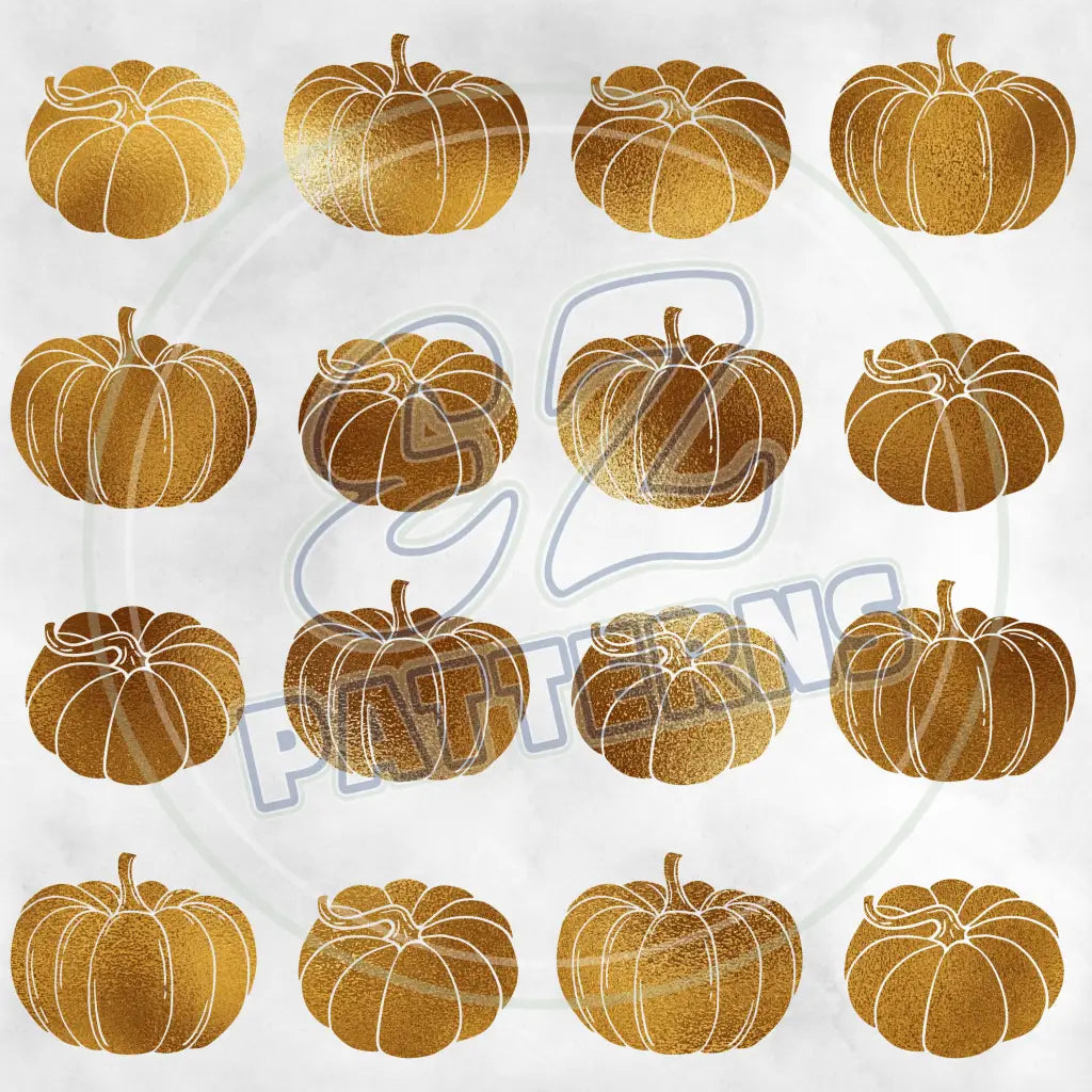 Autumn Gold 012 Printed Pattern Vinyl