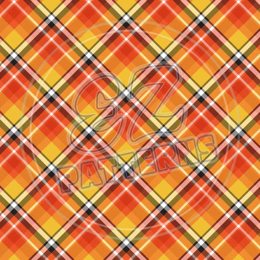 Autumn Orange 012 Printed Pattern Vinyl