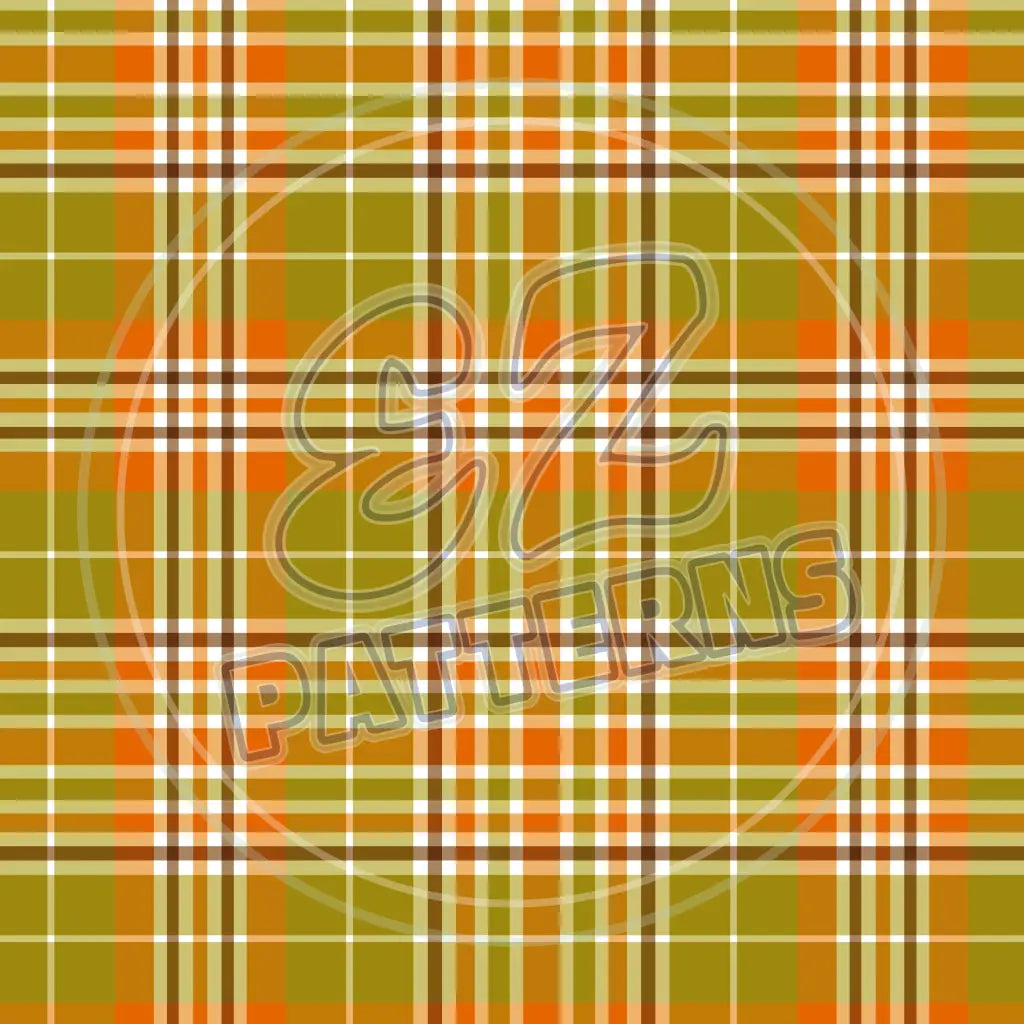 Autumn Plaid 014 Printed Pattern Vinyl