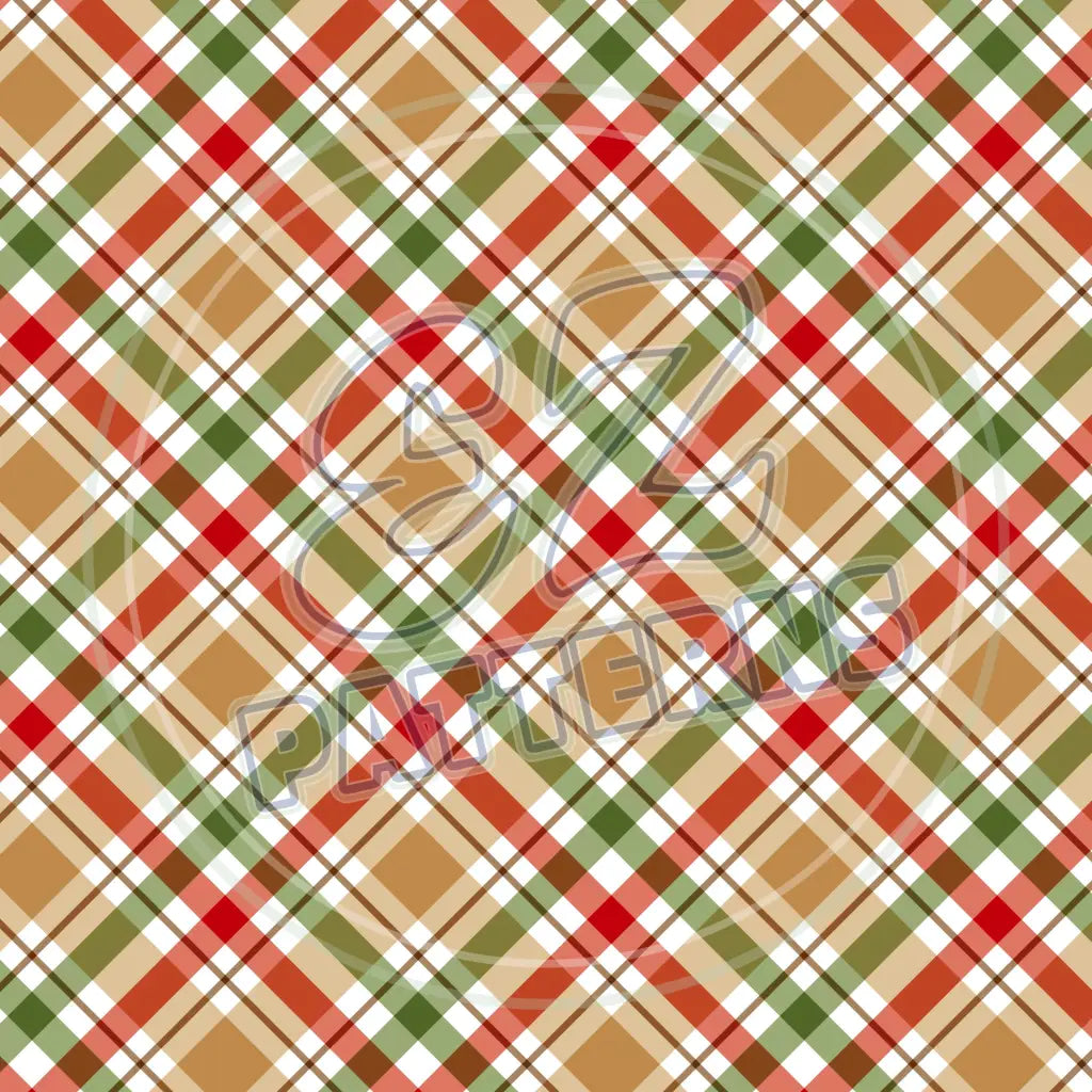 Autumn Plaid 020 Printed Pattern Vinyl