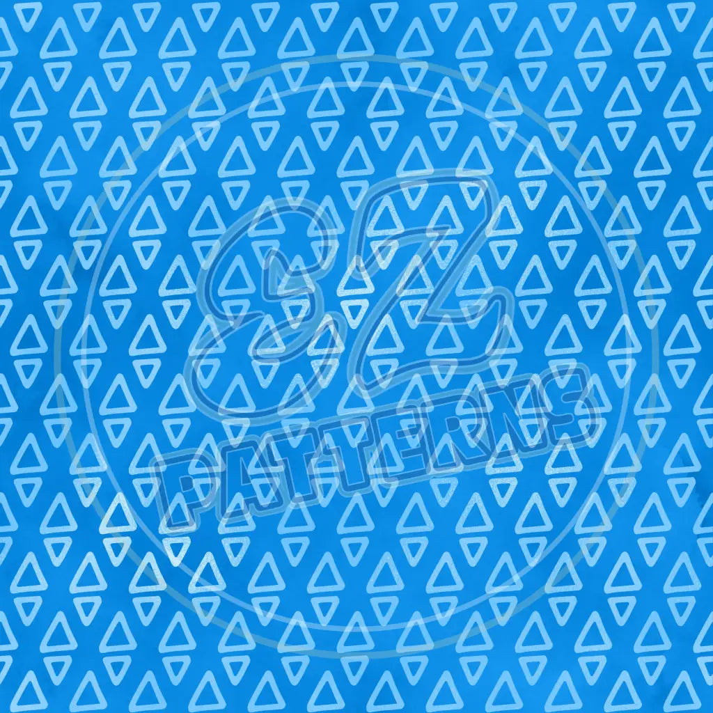 Baby Blue 007 Printed Pattern Vinyl