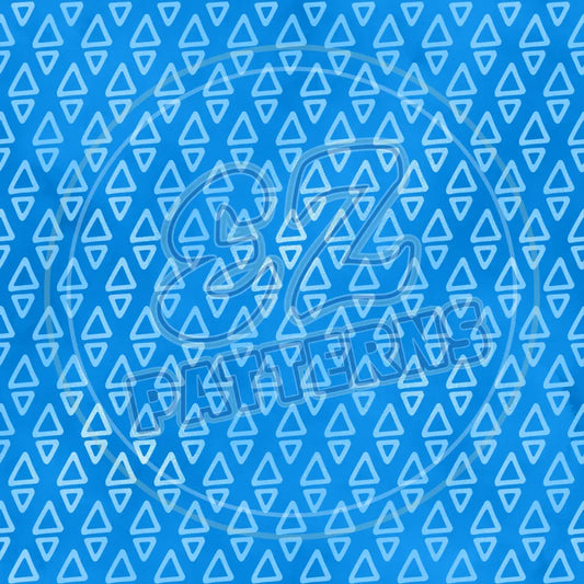 Baby Blue 007 Printed Pattern Vinyl