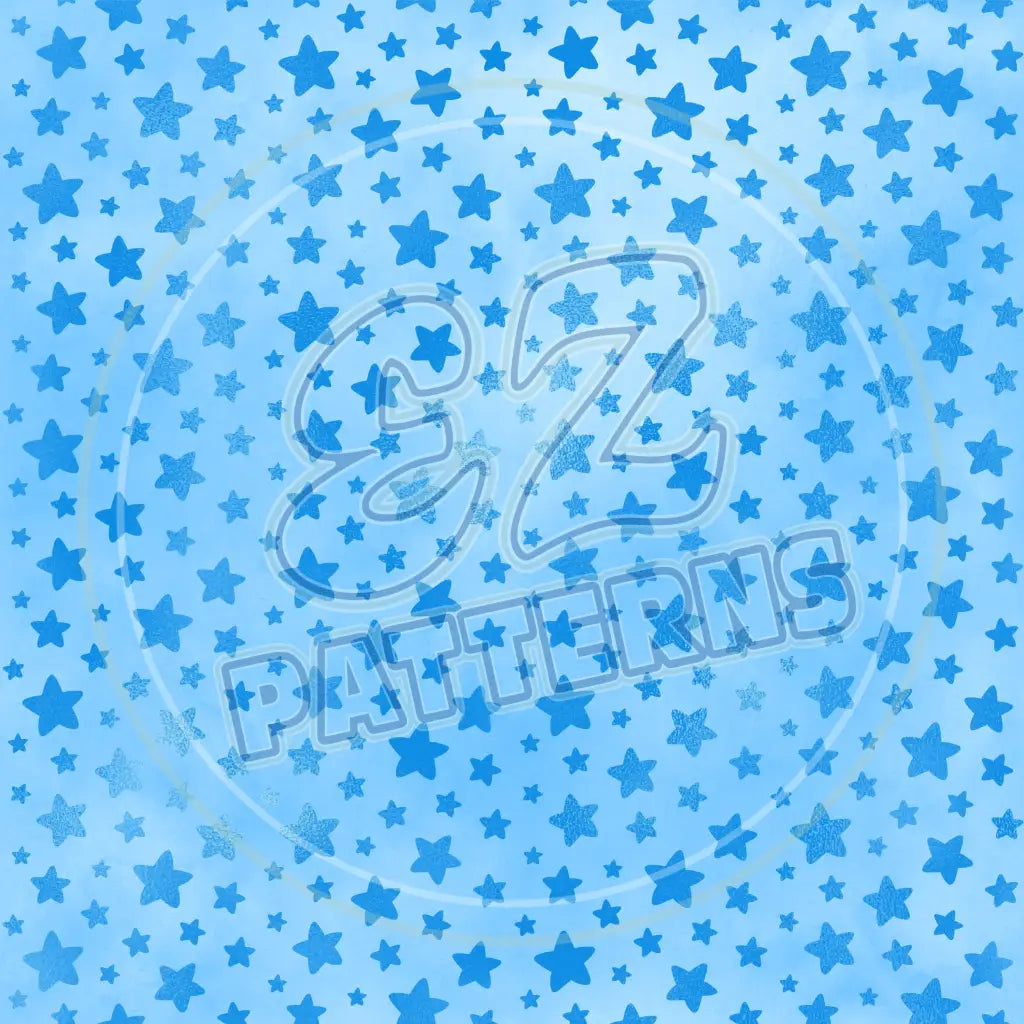 Baby Blue 009 Printed Pattern Vinyl