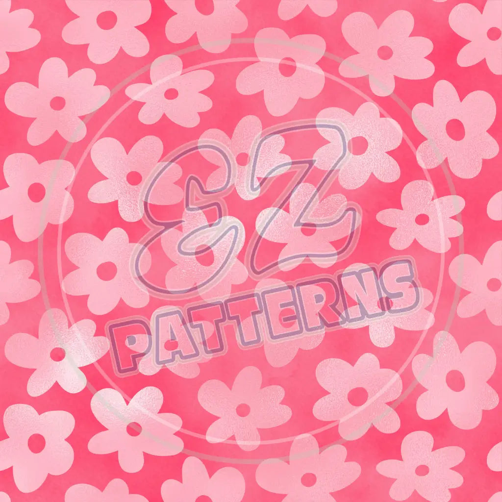 Baby Pink 014 Printed Pattern Vinyl