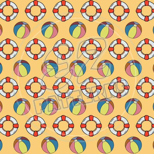 Beach Day 013 Printed Pattern Vinyl