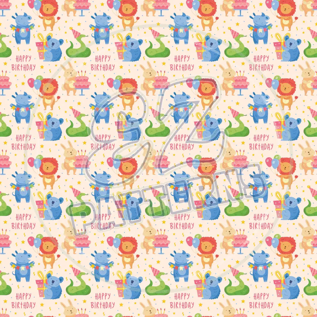 Birthday Kid 009 Printed Pattern Vinyl