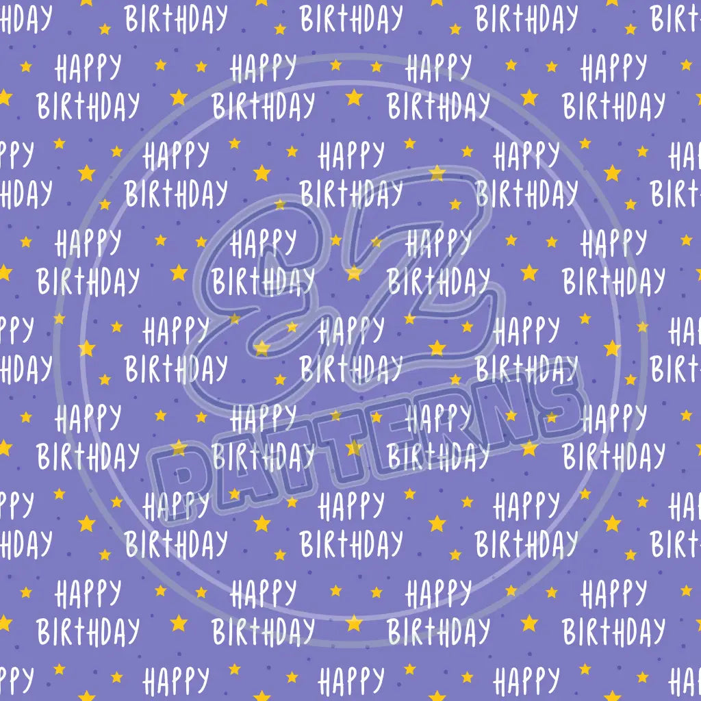 Birthday Kid 010 Printed Pattern Vinyl