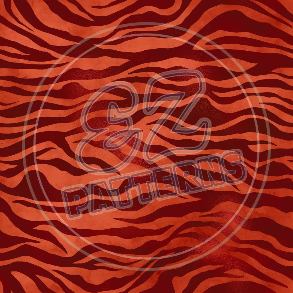 Blood Orange 006 Printed Pattern Vinyl