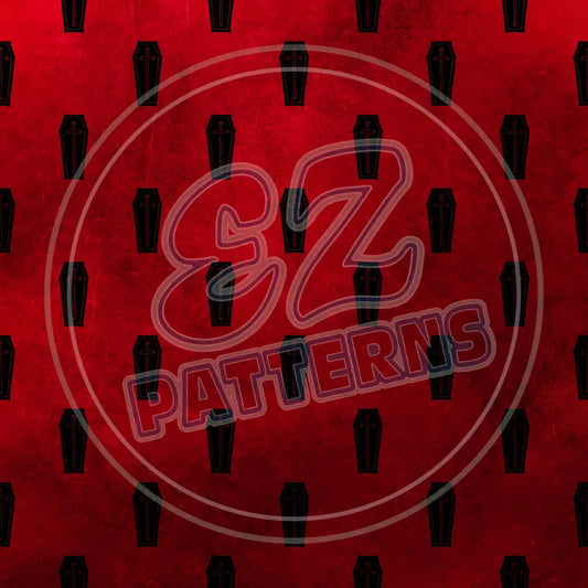 Blood Red 009 Printed Pattern Vinyl