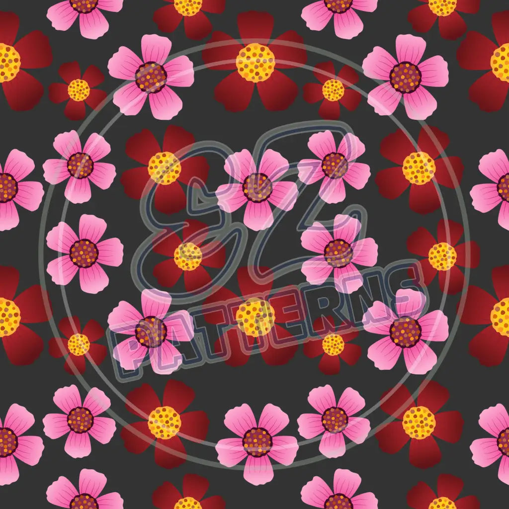 Boho Bloom 018 Printed Pattern Vinyl