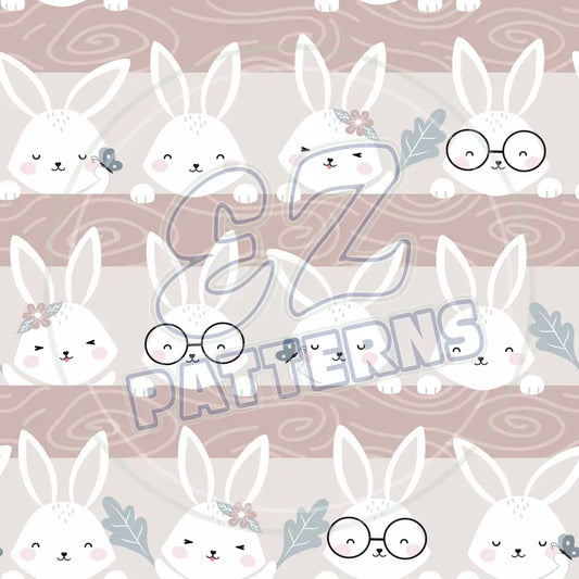 Boho Bunny 008 Printed Pattern Vinyl