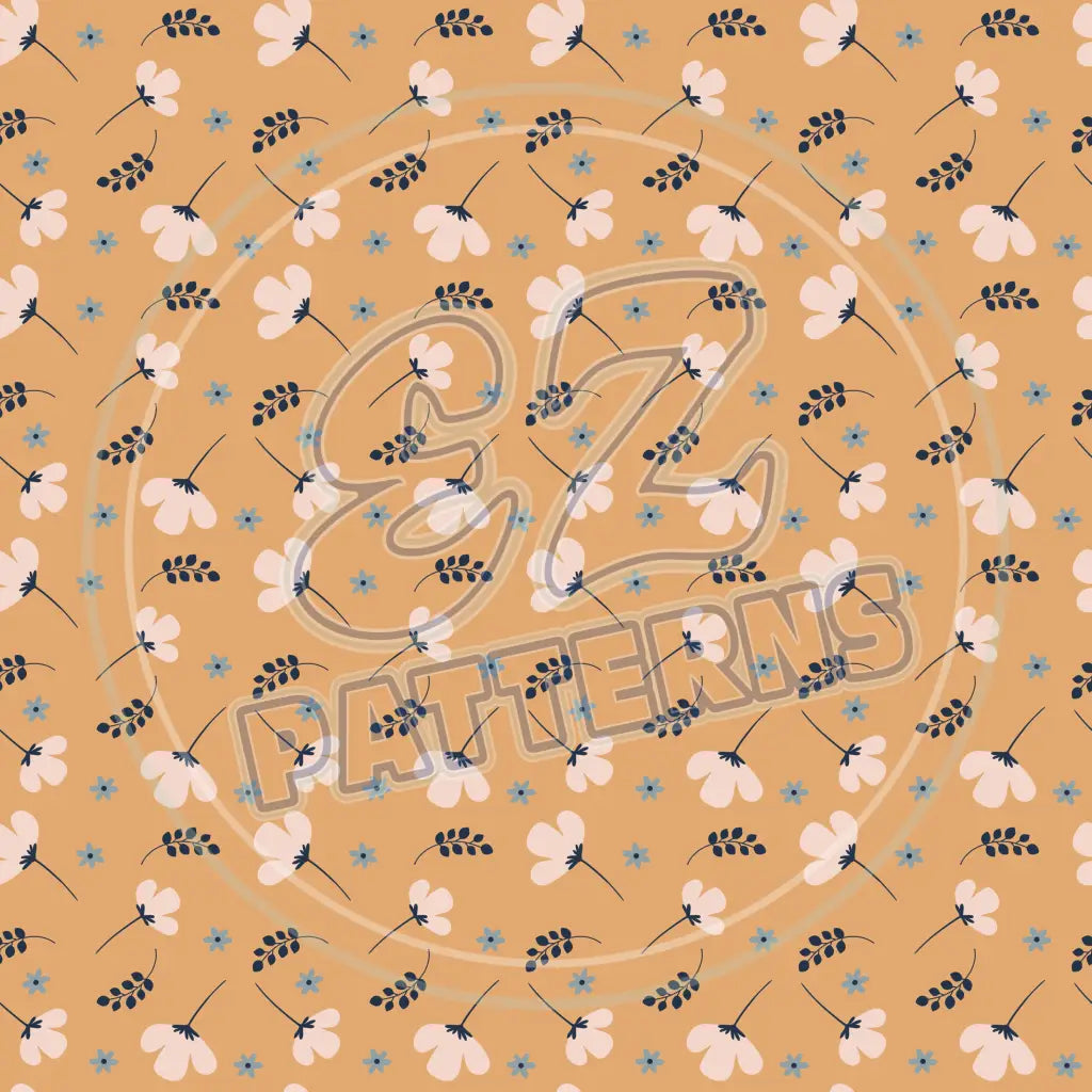 Boho Petals 006 Printed Pattern Vinyl