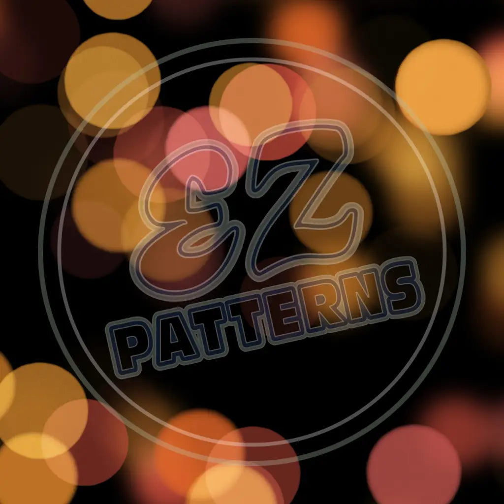 Bokeh Evening 005 Printed Pattern Vinyl