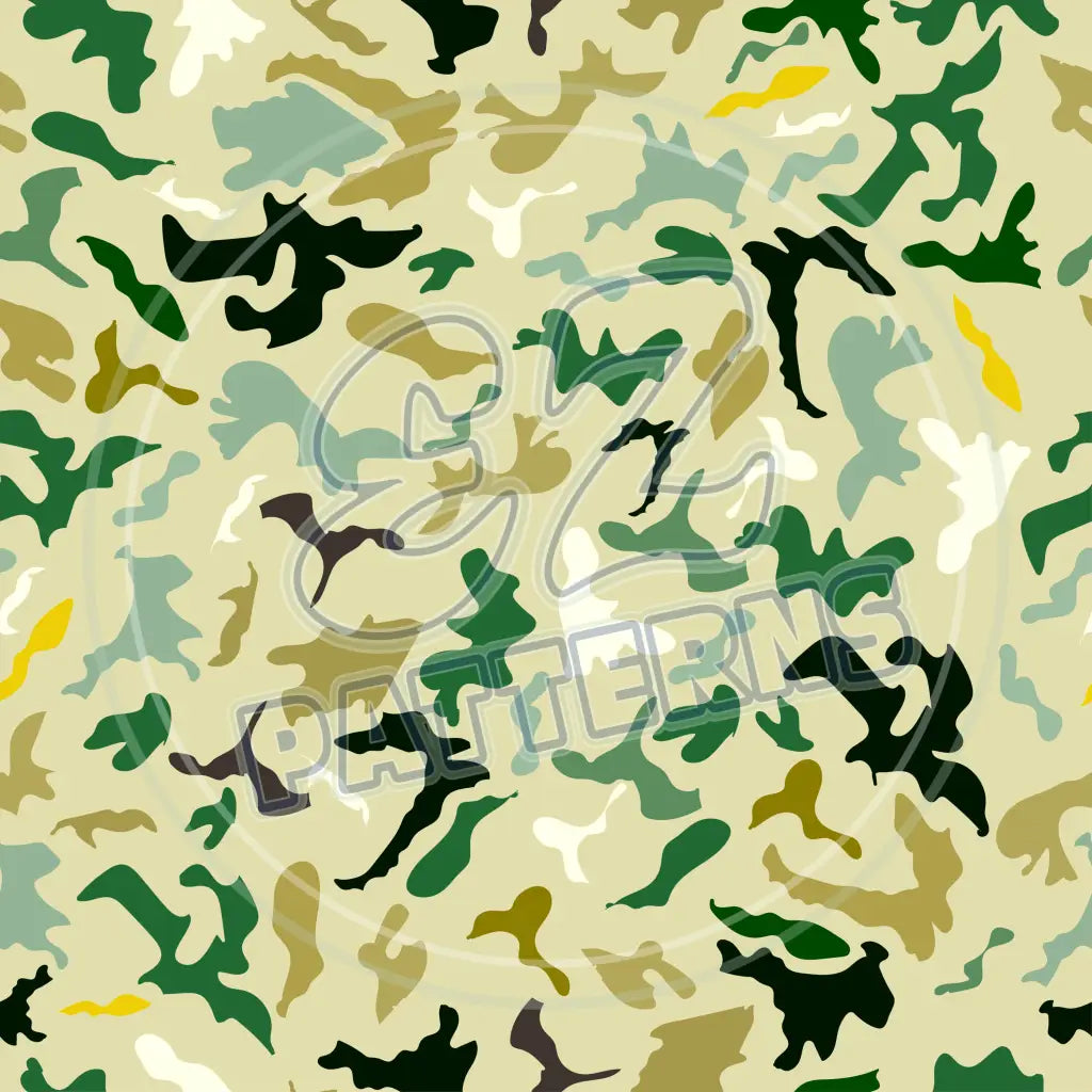 Bright Camo 006 Printed Pattern Vinyl