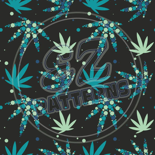 Bubble Leaf 003 Printed Pattern Vinyl