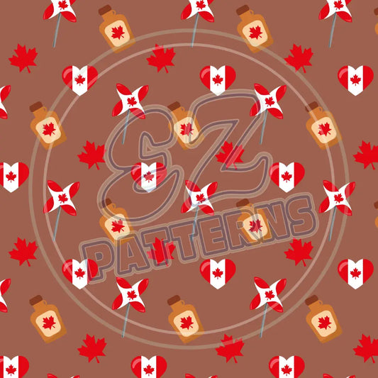 Canada Cuties 008 Printed Pattern Vinyl