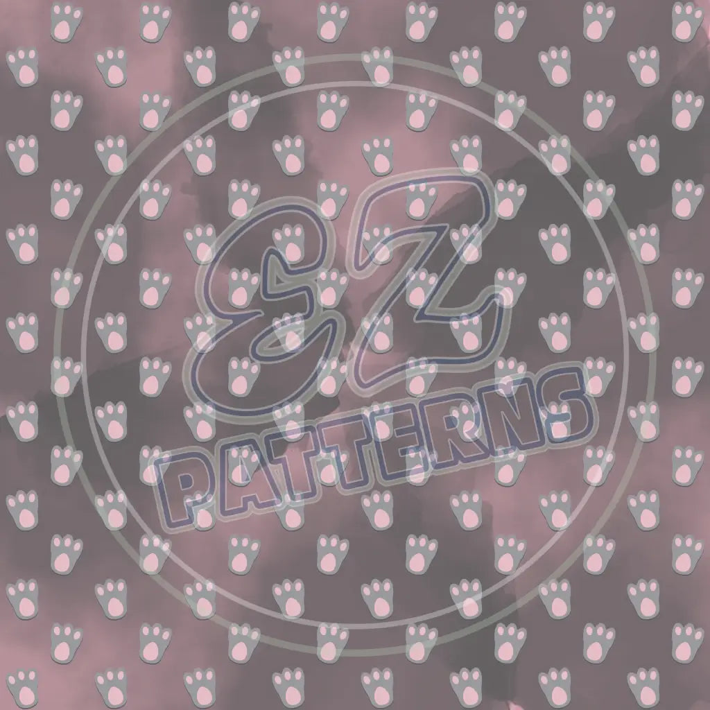 Bunny Paws 003 Printed Pattern Vinyl