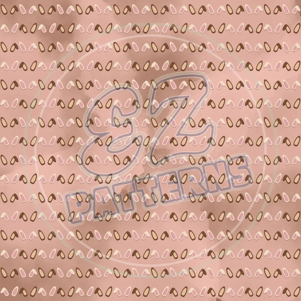 Bunny Paws 007 Printed Pattern Vinyl