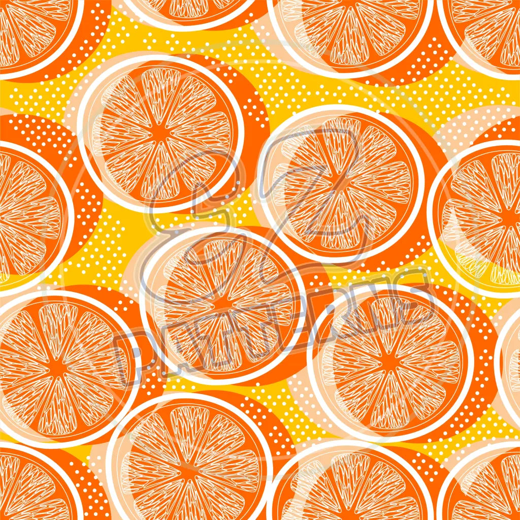 Citrus Lemonade 005 Printed Pattern Vinyl