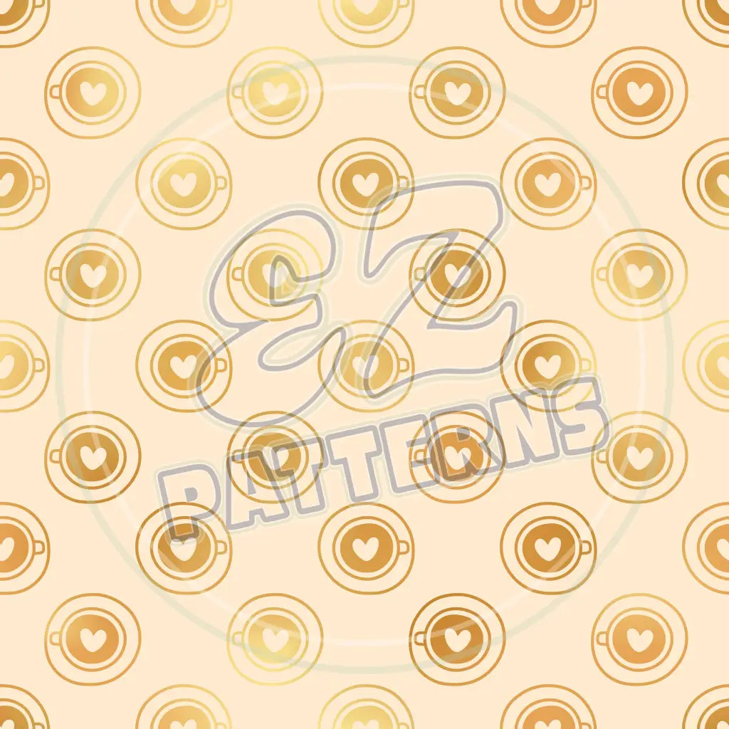 Coffee Break 001 Printed Pattern Vinyl