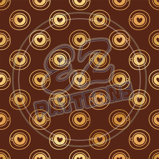 Coffee Break 002 Printed Pattern Vinyl