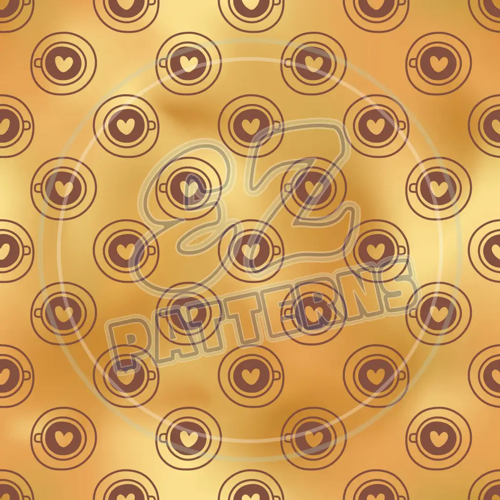 Coffee Break 003 Printed Pattern Vinyl