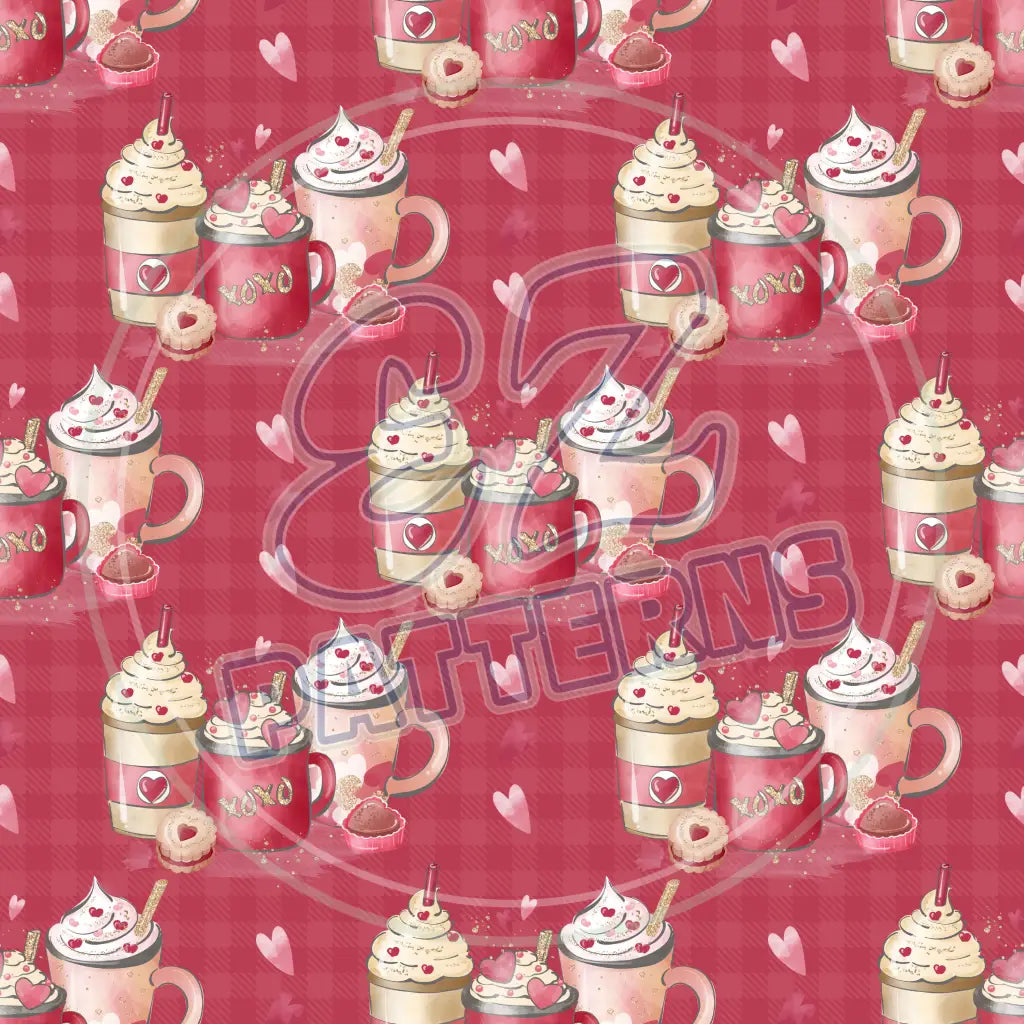 Coffee Lovers 004 Printed Pattern Vinyl