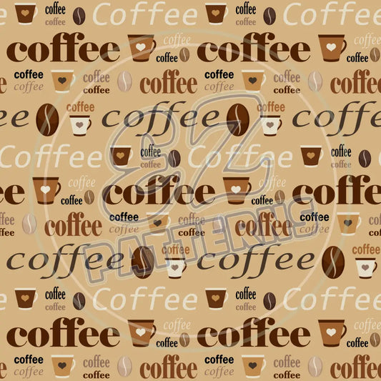 Coffee Shop 014 Printed Pattern Vinyl