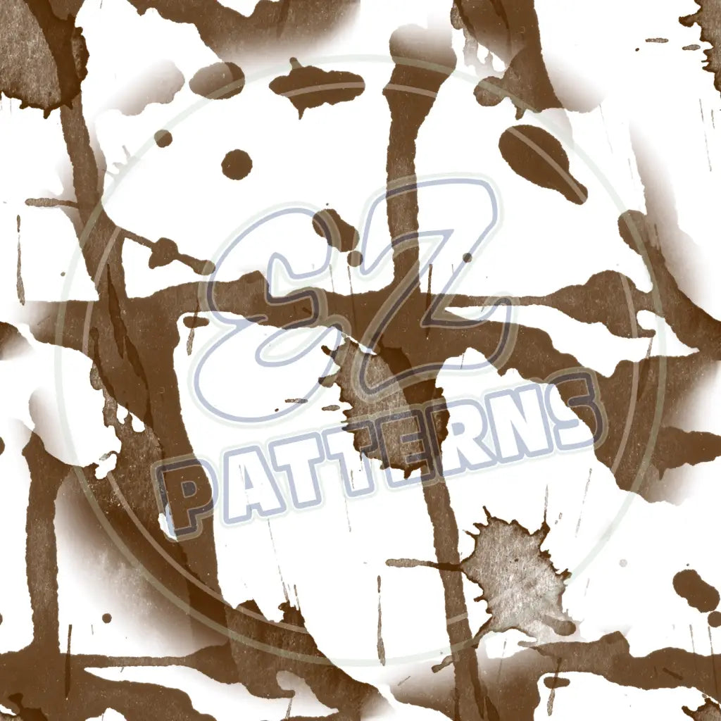 Coffee Stains 005 Printed Pattern Vinyl