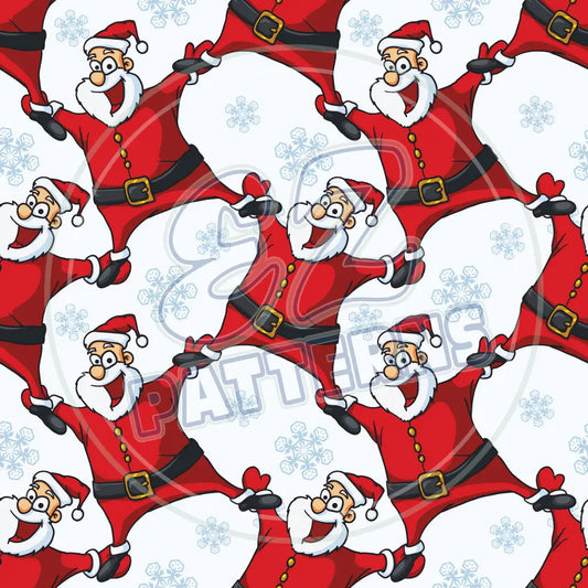 Comedy Christmas 003 Printed Pattern Vinyl