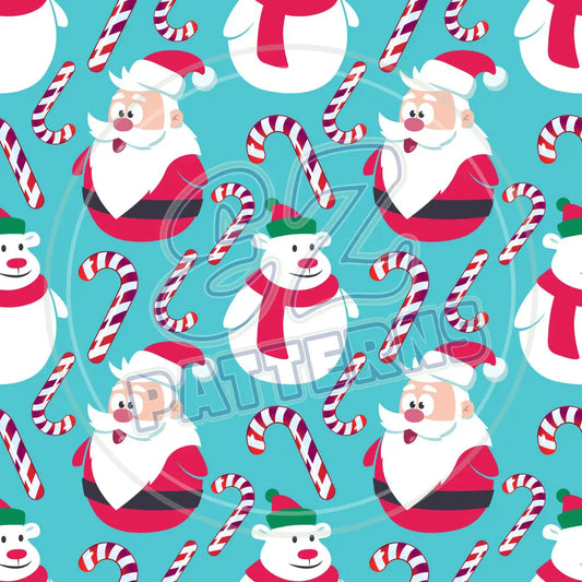 Comedy Christmas 015 Printed Pattern Vinyl