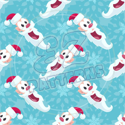 Comedy Christmas 029 Printed Pattern Vinyl