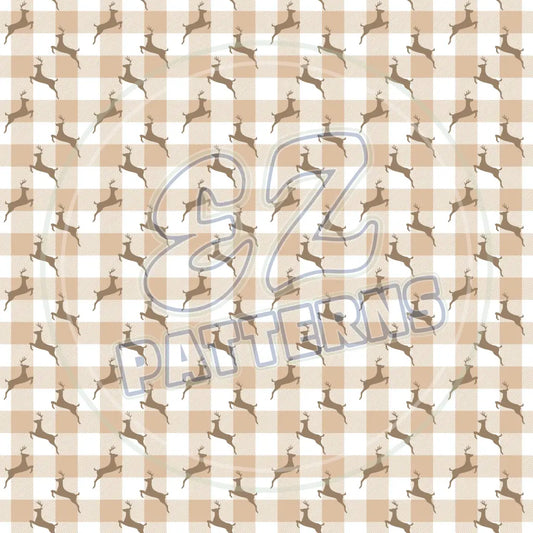 Country Christmas 013 Printed Pattern Vinyl