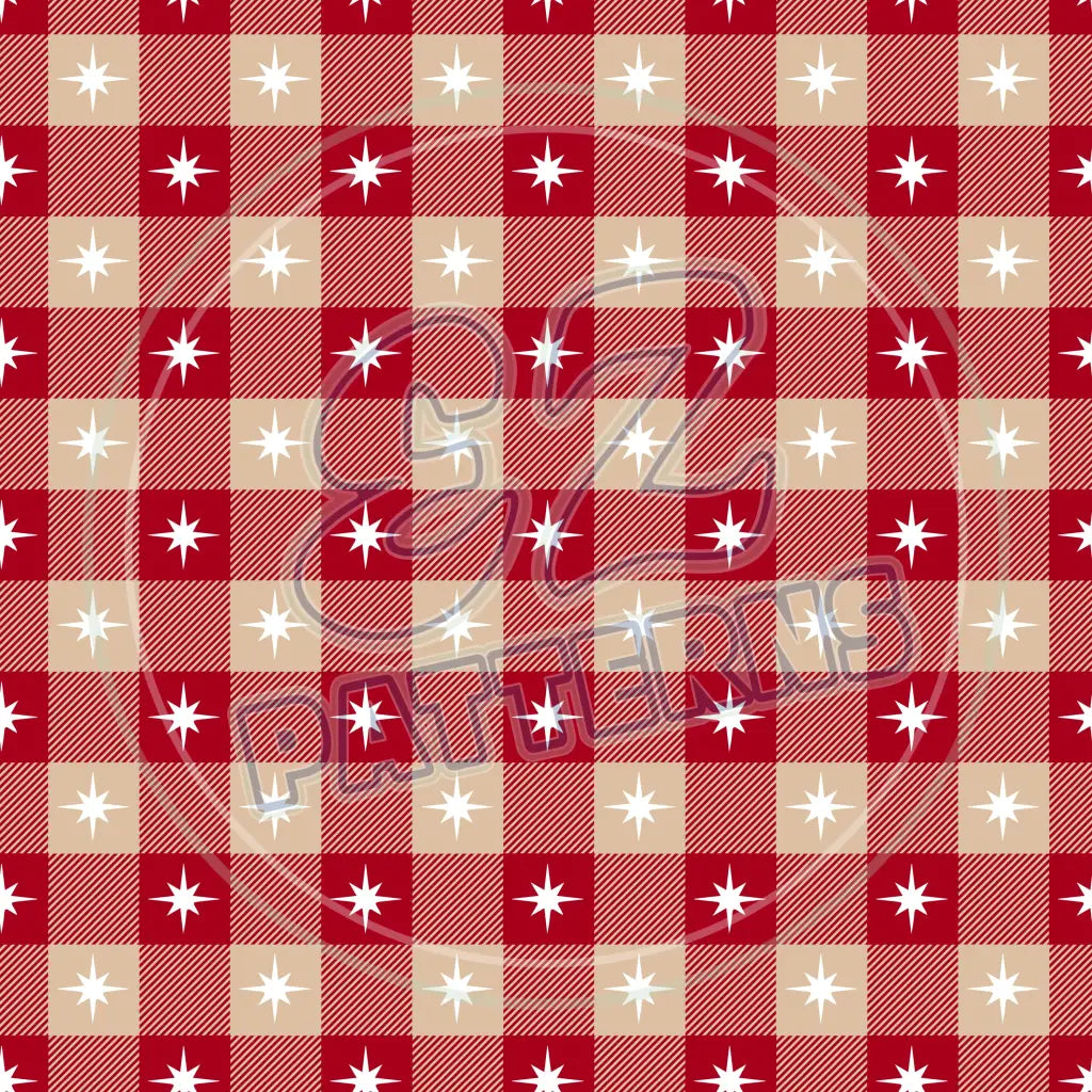 Country Christmas 018 Printed Pattern Vinyl