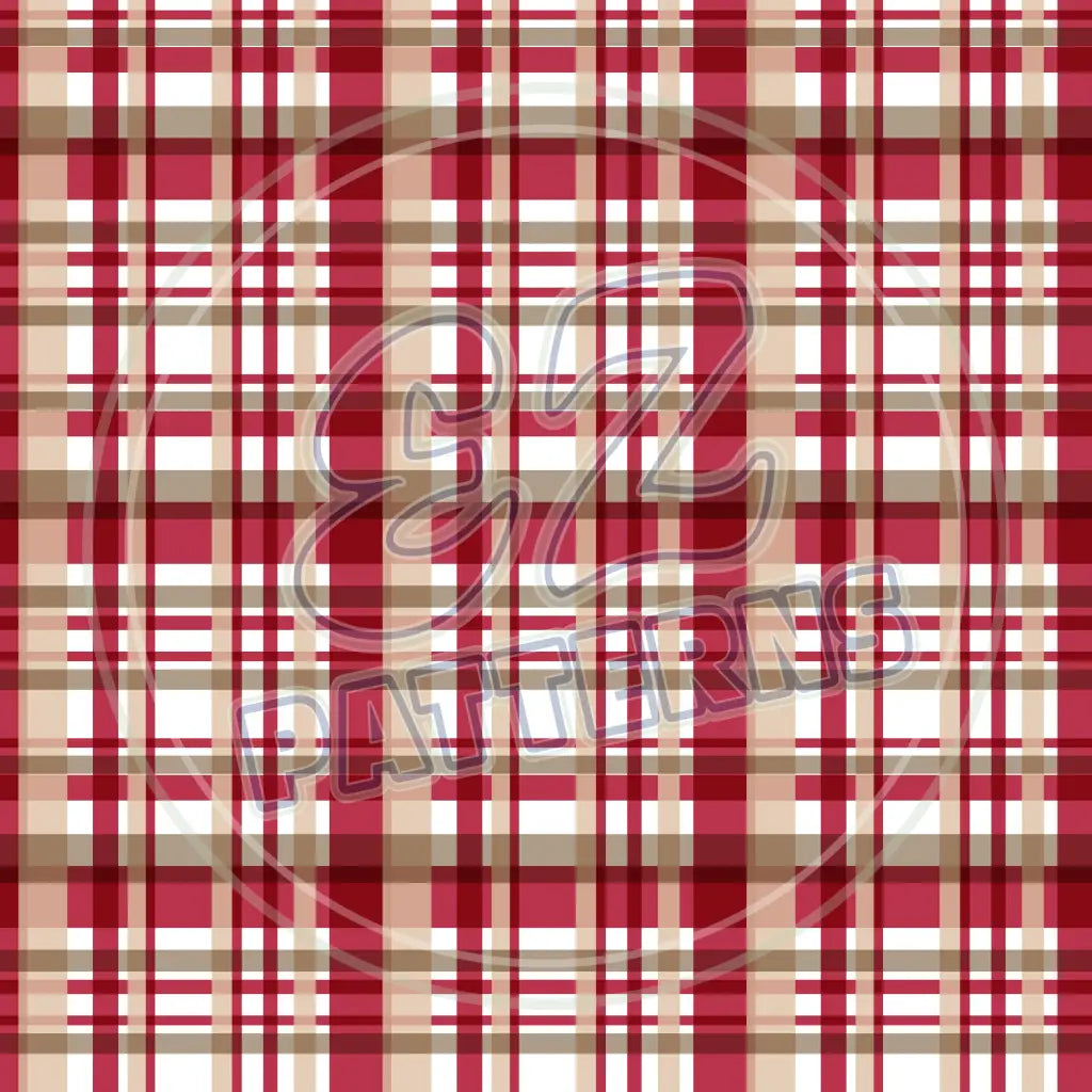 Country Christmas 019 Printed Pattern Vinyl