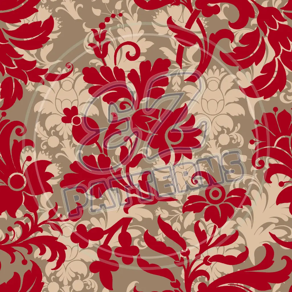 Country Christmas 020 Printed Pattern Vinyl