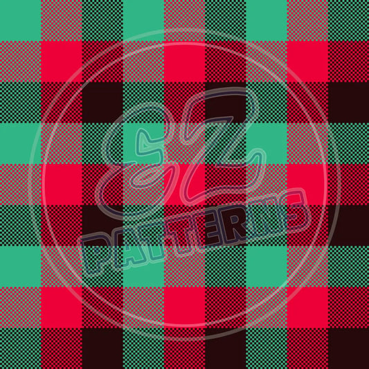 Cozy Plaid 004 Printed Pattern Vinyl