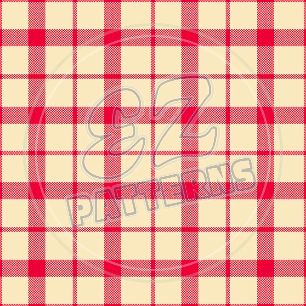 Cozy Plaid 006 Printed Pattern Vinyl