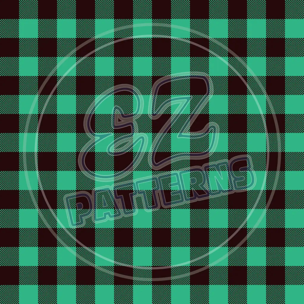 Cozy Plaid 011 Printed Pattern Vinyl