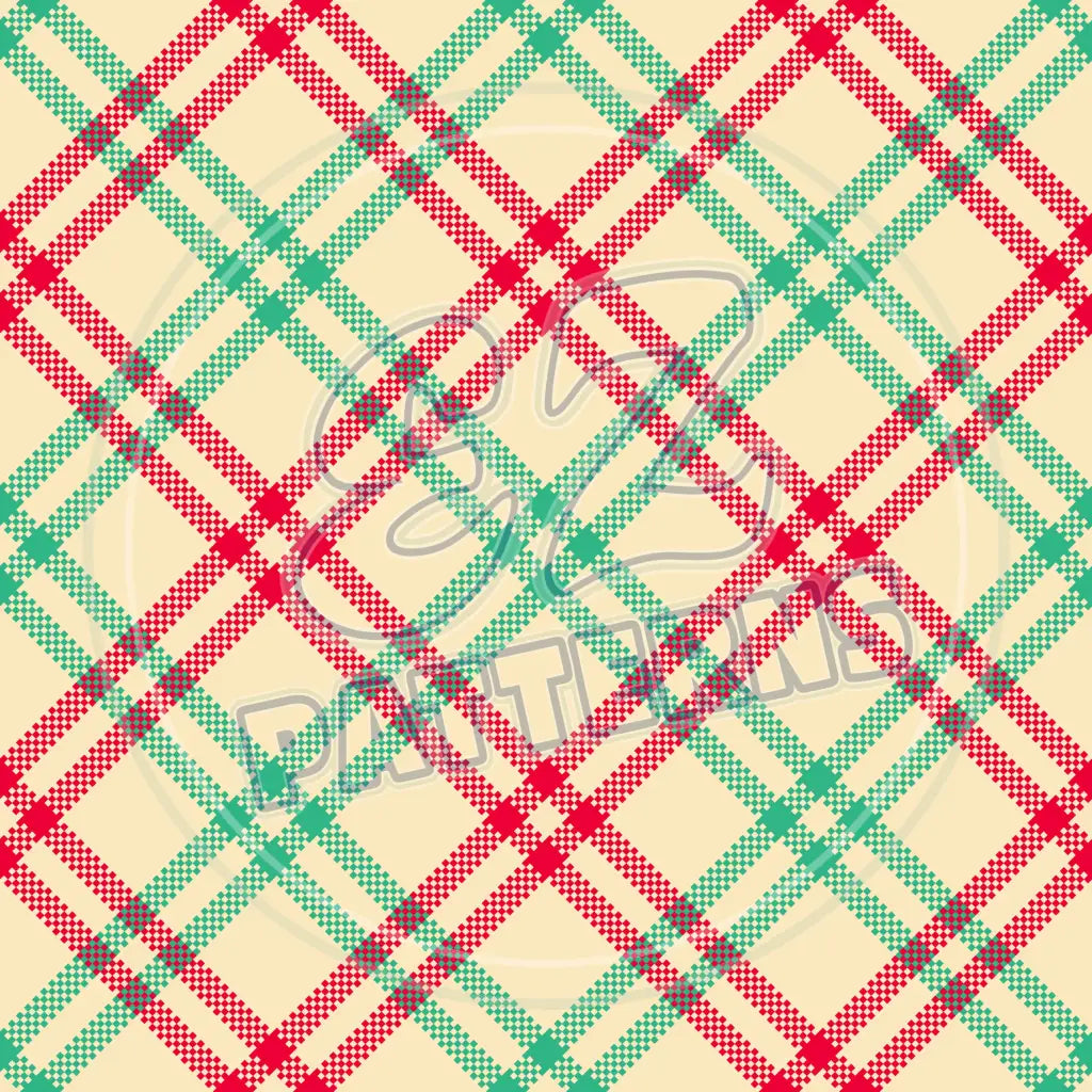 Cozy Plaid 018 Printed Pattern Vinyl