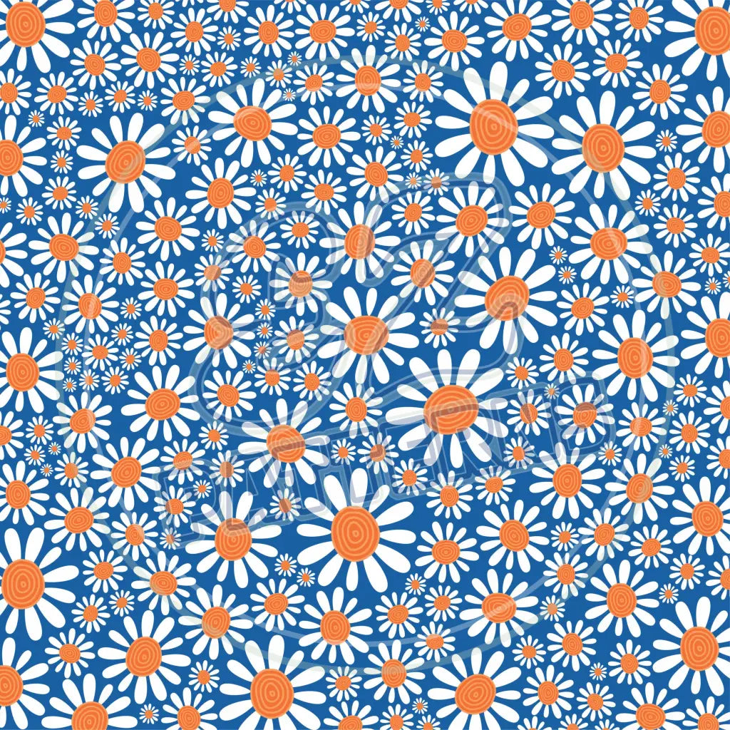 Daisy Crazy 004 Printed Pattern Vinyl