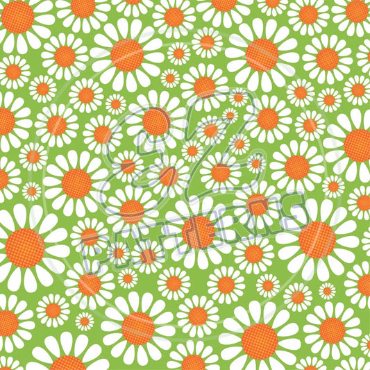 Daisy Crazy 006 Printed Pattern Vinyl